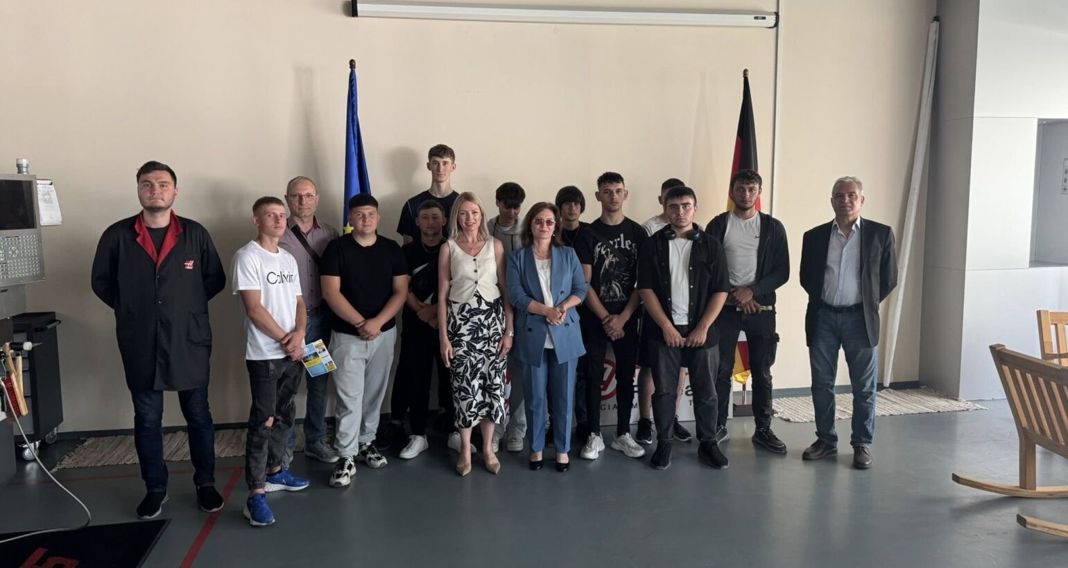 Absolvenții Școlii Profesionale nr. 6 din Chișinău în vizită la Colegiul de Inginerie din Strășeni