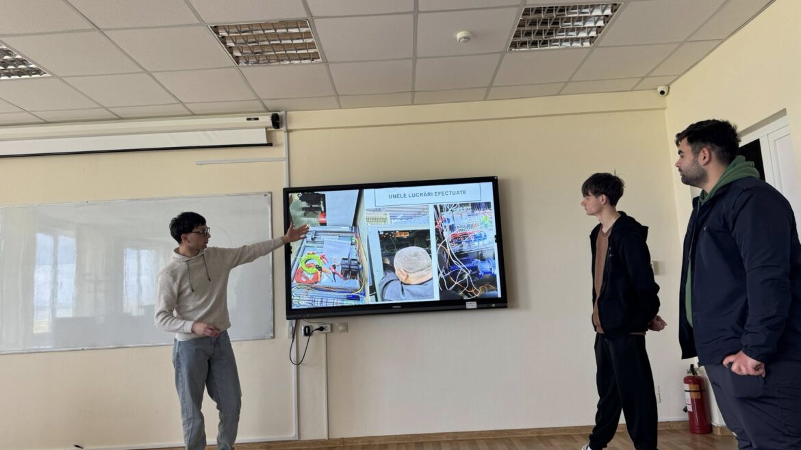 Elevii Colegiului de Inginerie din Strășeni au finalizat stagiile de practică.