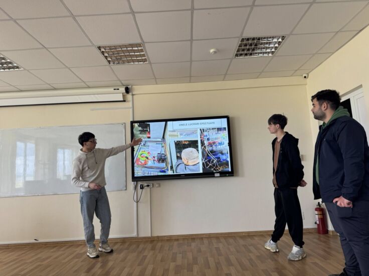 Elevii Colegiului de Inginerie din Strășeni au finalizat stagiile de practică.